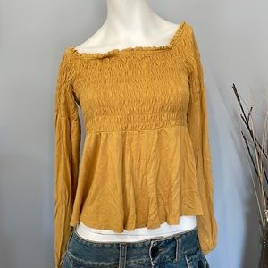 Aeropostale off the shoulder crop top, Large. Bundle & Save!
